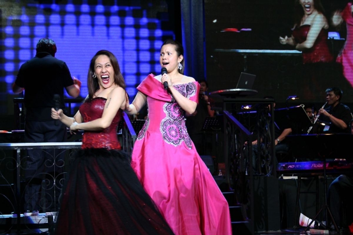 Ai Ai De Las Alas and Lea Salonga
 at 